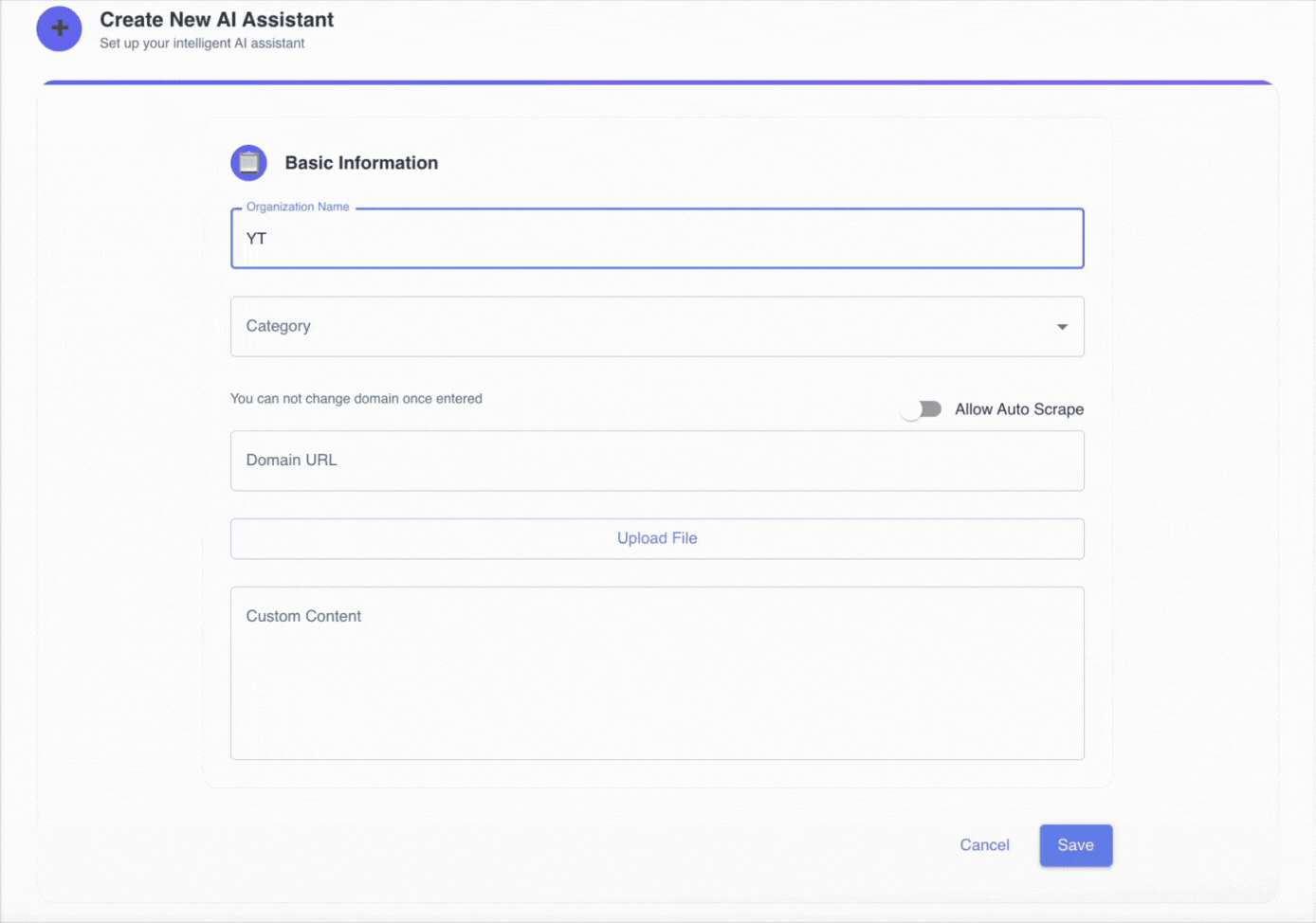 Provide Basic information